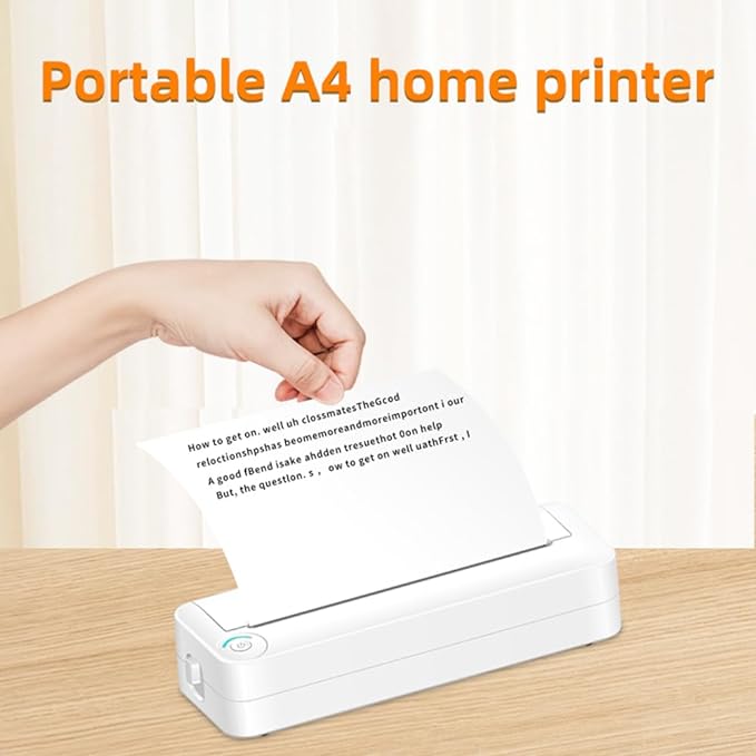 Portable Travel-Friendly Printer